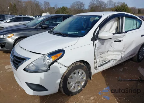 2019 Nissan Versa 1.6 S+ z USA, uszkodzony, nr VIN 3N1CN7AP8KL814442